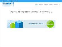 Tablet Screenshot of benilimp.com